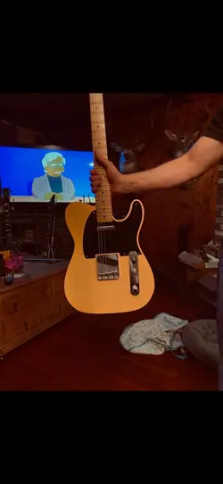 2018 FENDER MOM ROADWORK TELECASTER BARE KNUCKLE BROWN SUGAR 