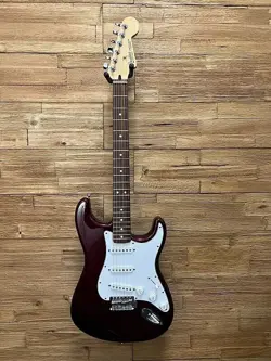 2002 FENDER STRATOCASTER STANDARD MIM MIDNIGHT WINE