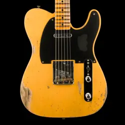 FENDER CUSTOM SHOP 1952 TELECASTER HEAVY RELIC BUTTERSCOTCH BLONDE