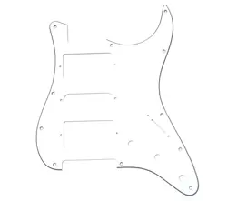 WHITE 3-PLY H/S/H PICKGUARD FOR FENDER STRATOCASTER/STRAT® PG-0994-035