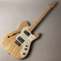 USED FENDER MADE IN JAPAN TRADITIONAL 70S TELECASTER THINLINE MAPLE FB NATURAL