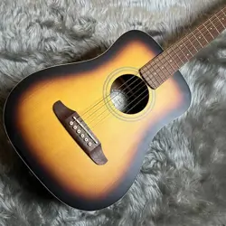 FENDER ACOUSTIC GUITAR REDONDO MINI W/B FLAT TOP MUSICAL INSTRUMENTS