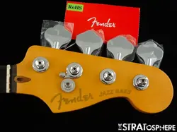 FENDER AMERICAN ULTRA JAZZ BASS NECK + TUNERS USA MODERN 