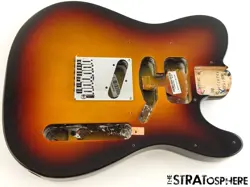 FENDER AMERICAN ULTRA II TELE BODY & HARDWARE USA TELECASTER ULTRABURST