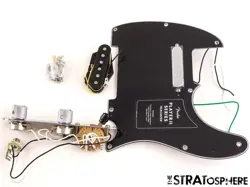 FENDER PLAYER II TELE LOADED PICKGUARD, PICKUPS PLATE KNOBS ALNICO BLACK.