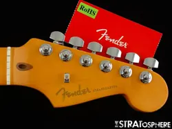 FENDER AMERICAN ULTRA II STRATOCASTER STRAT, NECK & LOCKING TUNERS, 