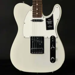 FENDER PLAYER II TELECASTER   CHAMBERED ASH   WHITE BLONDE