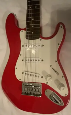 MINI RED STONECASTER