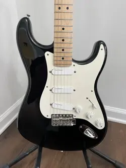 FENDER ERIC CLAPTON CUSTOM SHOP STRATOCASTER BLACKIE ELECTRIC GUITAR LACE SENSOR