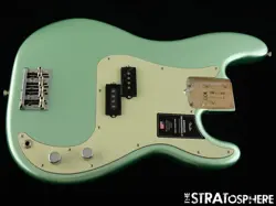 FENDER AMERICAN PROFESSIONAL II PRECISION P BASS, LOADED BODY MYSTIC SURF GREEN.