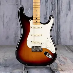 USED 2011 FENDER AMERICAN STANDARD STRATOCASTER, 3-TONE SUNBURST
