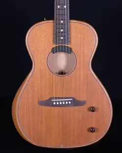 FENDER HIGHWAY SERIES PARLOR, ROSEWOOD FB, ALL-MAHOGANY