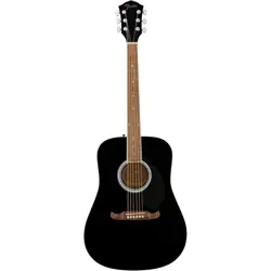 FENDER FA-125 DREADNOUGHT ACOUSTIC GUITAR, WITH 2-YEAR WARRANTY, BLACK