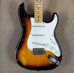 2009 FENDER CUSTOM SHOP '57 STRATOCASTER HEAVY RELIC - KILLER GUITAR - CASE + CO