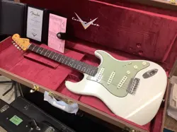 ELECTRIC GUITAR FENDER CUSTOM SHOP VINTAGE 1959 STRATOCASTER NOS OLYMPIC WHITE