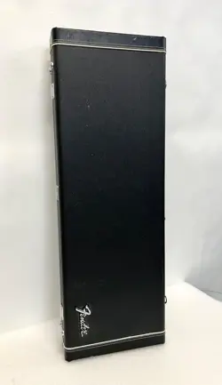 VINTAGE FENDER BLACK TOLEX HARDSHELL GUITAR CASE