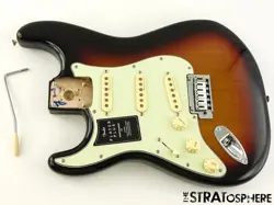 LEFTY FENDER PLAYER PLUS SERIES, STRATOCASTER STRAT LOADED BODY 3TS