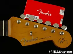 FENDER ROBERT CRAY STRAT NECK AND TUNERS PARTS STRATOCASTER ROSEWOOD 60S 