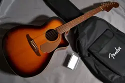 FENDER PORTER PLAYER ACOUSTIC GUITAR SUNBURST - BRAND