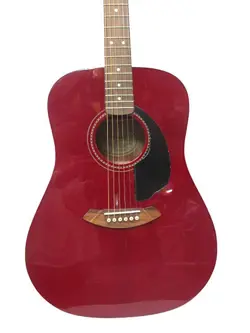 FENDER SONORAN S ACOUSTIC GUITAR RED, USED, GOOD CONDITION, MADE IN CHINA