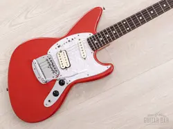 1997 FENDER JAG-STANG JGS-65 KURT COBAIN SIGNATURE GUITAR FIESTA RED, JAPAN