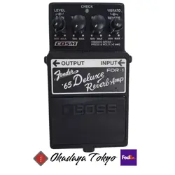 BOSS FDR-1 FENDER 65 DELUXE MODELING PEDAL - USED GOOD CONDITION