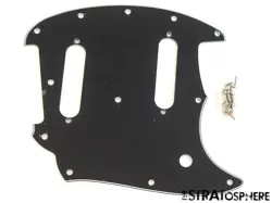 FENDER PLAYER II MUSTANG SERIES PICKGUARD, ELECTRIC GUITAR PARTS BLACK