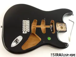 FENDER VINTERA II 50S RI STRATOCASTER STRAT BODY + HARDWARE 1950S BLACK