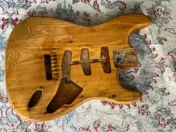 1972 1973 1974 1975 FENDER STRATOCASTER GUITAR BODY NATURAL