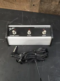 FENDER 3 BUTTON 4 FUNCTION PEDAL, FOOTSWITCH 