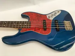 FENDER JAPAN JB62-75 JAZZ BASS SEE THROUGH BLUE CRAFTED IN JAPAN 1999-2002