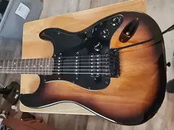 FENDER SQUIER BULLET STRAT ELECTRIC GUITAR SUNBURST GLOSS FINISH