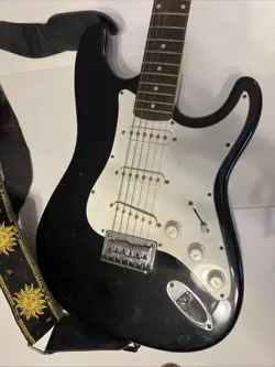 SQUIRE BULLET BY FENDER ELECTRIC GUITAR BLACK 2004