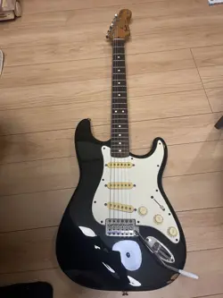 FENDER MEXICO STRATOCASTER BLACK #PFKSRN