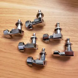 CHROME FENDER STRATOCASTER TELECASTER LEFT HANDED GUITAR TUNERS