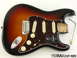 FENDER AMERICAN PROFESSIONAL II STRATOCASTER LOADED BODY STRAT SUNBURST