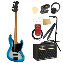 SQUIER BY FENDER CONTEMPORARY ACTIVE JAZZ BASS HH SBM ELECTRIC BASS BEGINNER SET