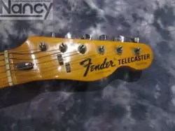 FENDER 1974 TELECASTER CUSTOM NATURAL