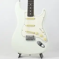 FENDER CUSTOM SHOP ARTIST JEFF BECK SIGNATURE STRATOCASTER OLYMPIC WHITE *FY116