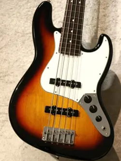 FENDER MIJ HYBRID II JAZZ BASS V 3 COLOR SUNBURST 2023 ELECTRIC BASS GUITAR