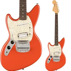 FENDER KURT COBAIN JAG-STANG LEFT-HAND   FIESTA RED