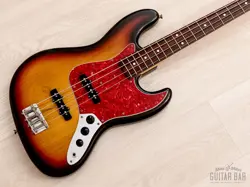 2000 FENDER '62 JAZZ BASS JB62-75US SUNBURST W/ USA PICKUPS, JAPAN CIJ
