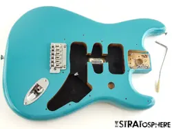 FENDER PLAYER II STRATOCASTER BODY + HARDWARE STRAT ALDER AQUATONE BLUE