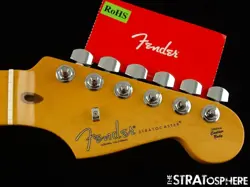 FENDER AMERICAN PROFESSIONAL PRO II STRAT, NECK W/ TUNERS USA ROLLED EDGES MAPLE