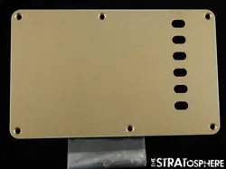 USA FENDER CUSTOM SHOP 1955 DUAL-MAG JOURNEYMAN RELIC STRAT TREMOLO COVER GOLD