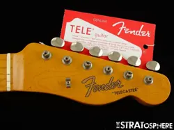 FENDER CUSTOM SHOP POSTMODERN CLOSET CLASSIC TELECASTER NECK + TUNERS TELE MAPLE