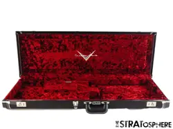 FENDER STRAT TELE CUSTOM SHOP BLACK TOLEX HARDSHELL CASE STRATOCASTER USA!
