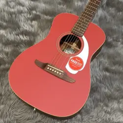 FENDER MALIBU PLAYER WN ACOUSTIC-ELECTRIC GUITAR FIESTA RED