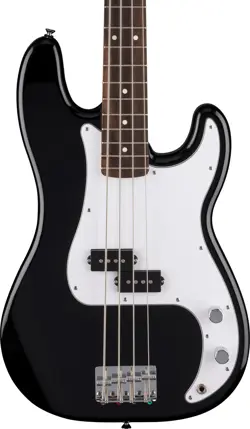 FENDER STANDARD PRECISION BASS 4-STRING BASS GUITAR, LAUREL FINGERBOARD, BLACK