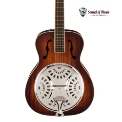 FENDER PR-180E RESONATOR, WALNUT FINGERBOARD - AGED COGNAC BURST